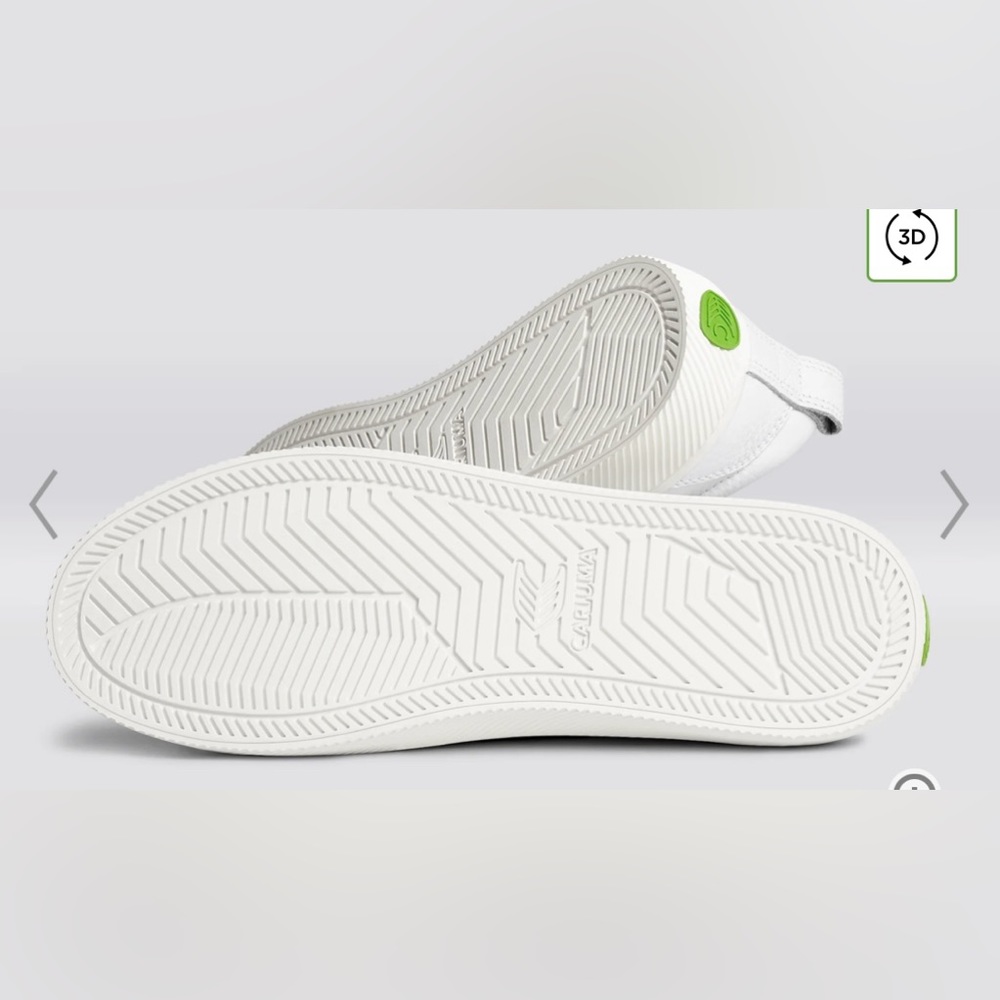 Worn Once.! Cariuma OCA Low White Premium Leather Sneaker - Picture 5 of 9